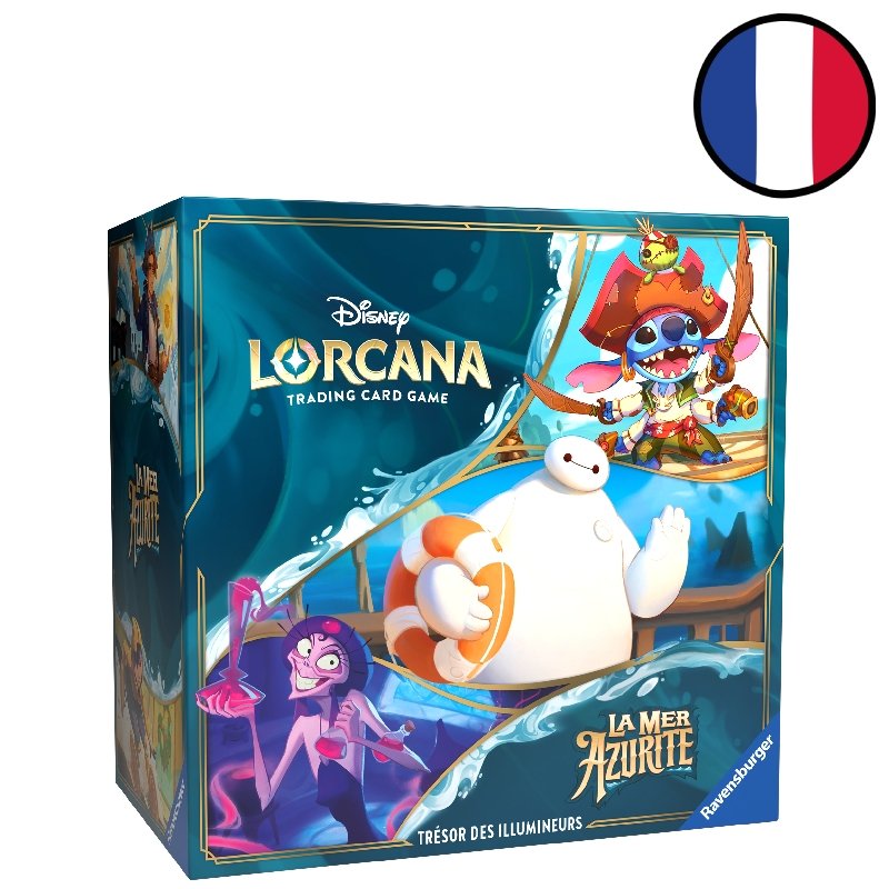 Trésor des Illumineurs La Mer Azurite Chapitre 6 - Disney Lorcana FR