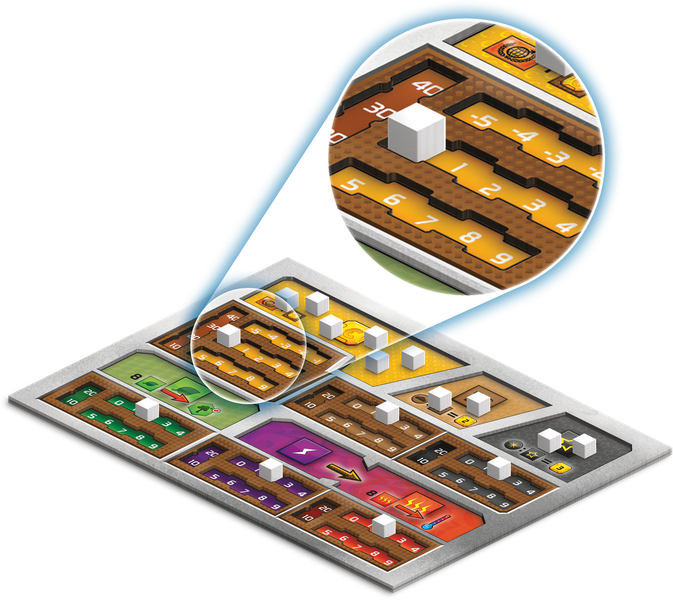 Terraforming Mars - Plateaux Joueurs