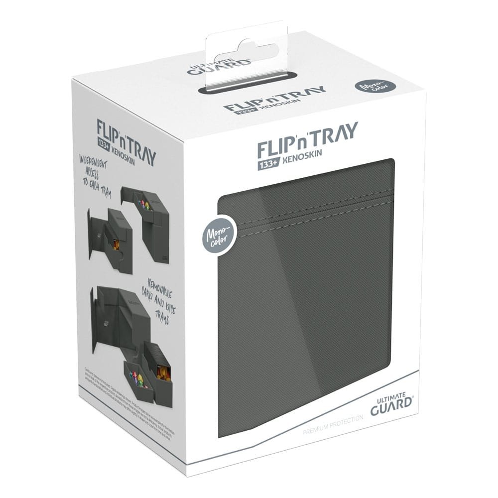 Flip'n'Tray Deck Case 133+ XenoSkin Gris - Ultimate Guard