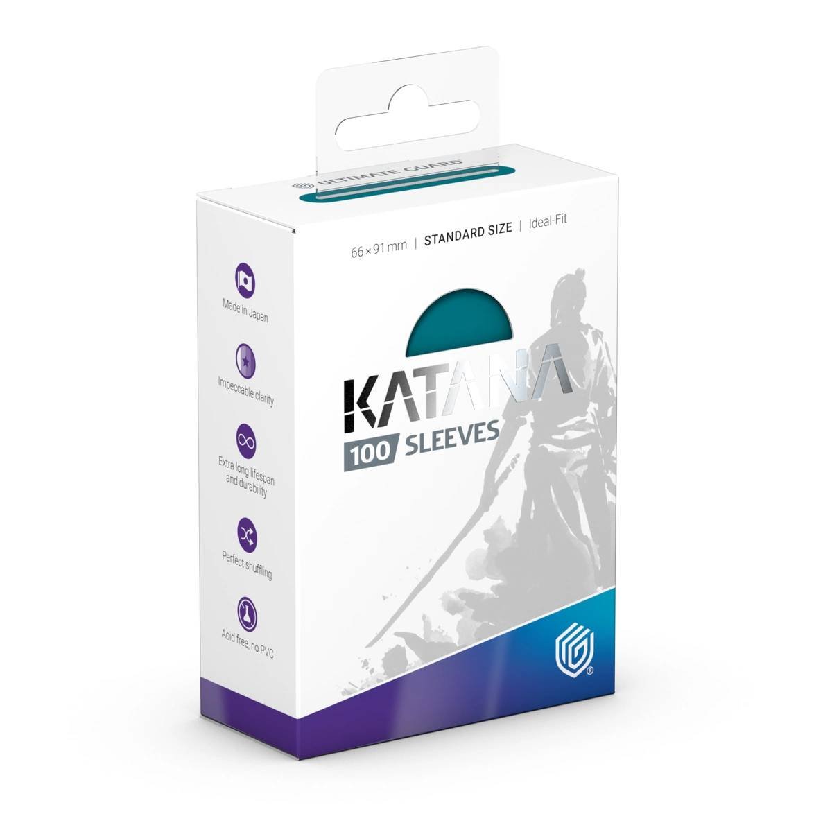 100 pochettes Katana format Standard Great Wave - Ultimate Guard