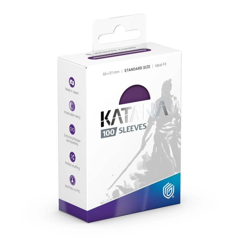 100 pochettes Katana format Standard Iris Bloom - Ultimate Guard