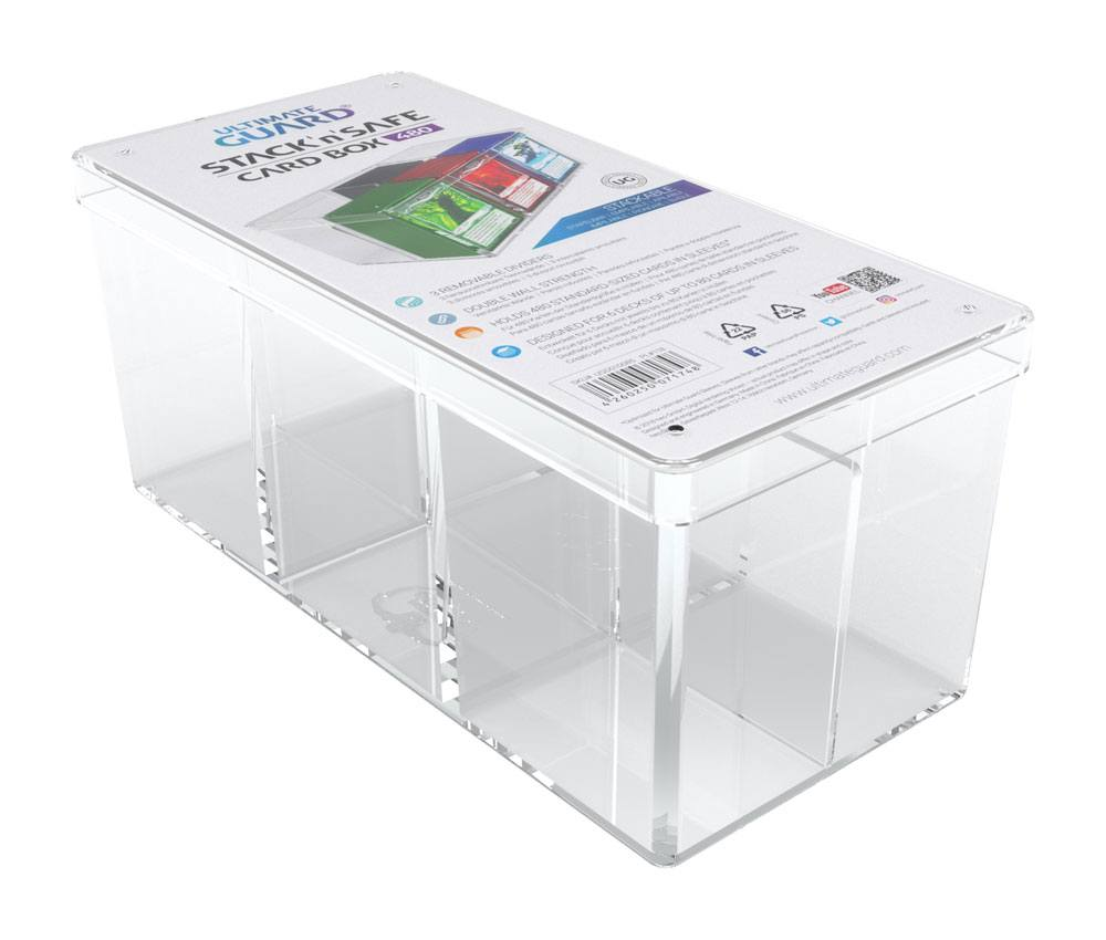 Stack'n'Safe Card Box 480 Transparent