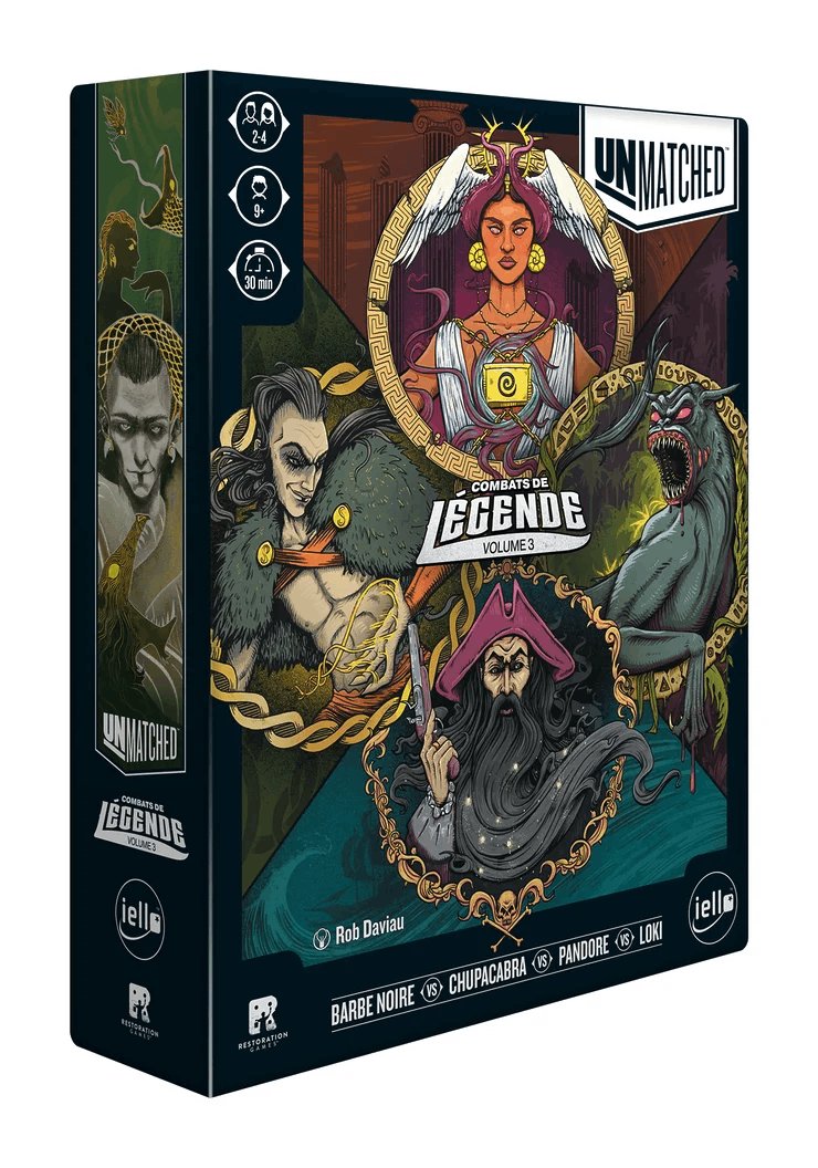 Unmatched : Combats de Légende - Volume 3