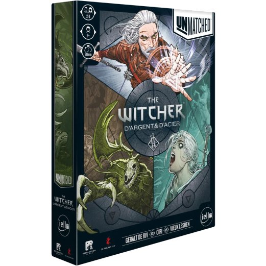 Unmatched - The Witcher - D'argent et d'acier