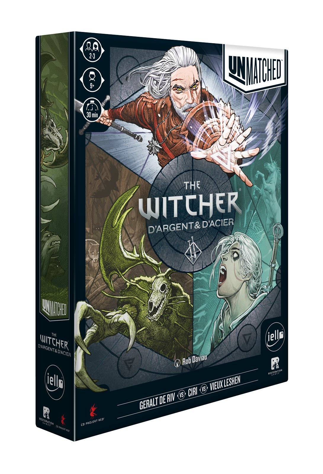 Unmatched - The Witcher - D'argent et d'acier