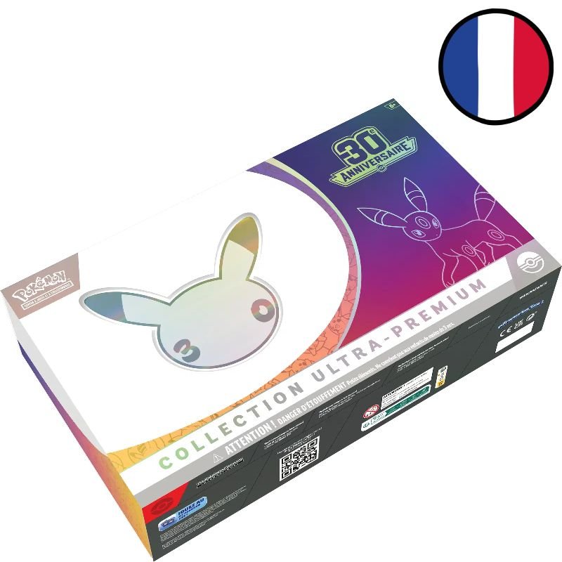 Coffret Collection Ultra Premium 30e Anniversaire - Soirée (Noctali) - Pokémon FR