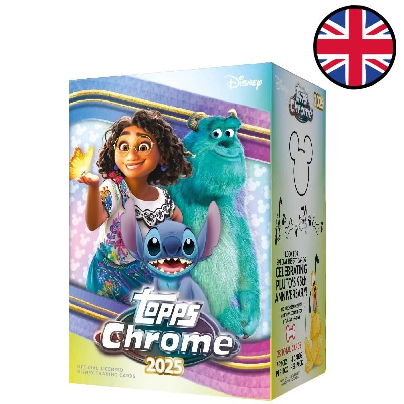 Value Box Disney Chrome 2025 - Topps