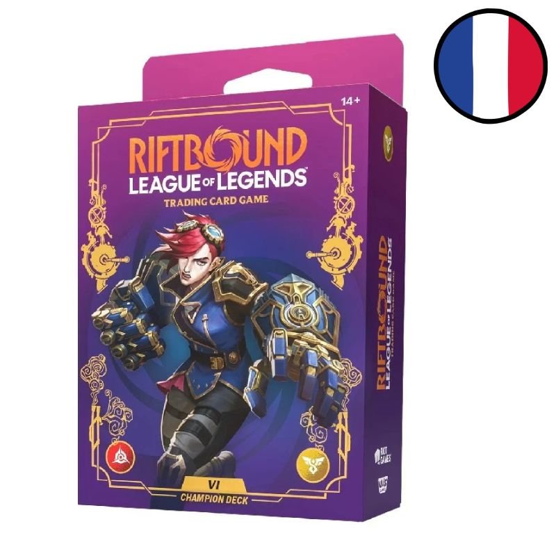 Vi Champion Deck - Riftbound Unleashed : League of Legends TCG FR