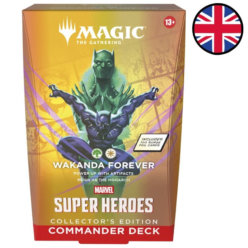 Deck Commander Marvel Super Heroes Édition collector - Wakanda Forever - Magic EN