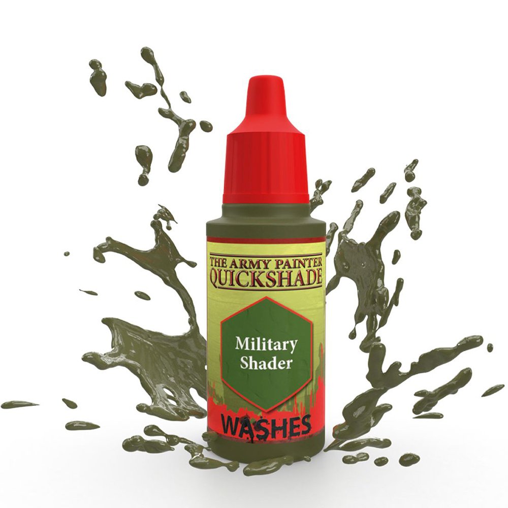 Quickshade Washes Military Shader Warpaints - Army Painter