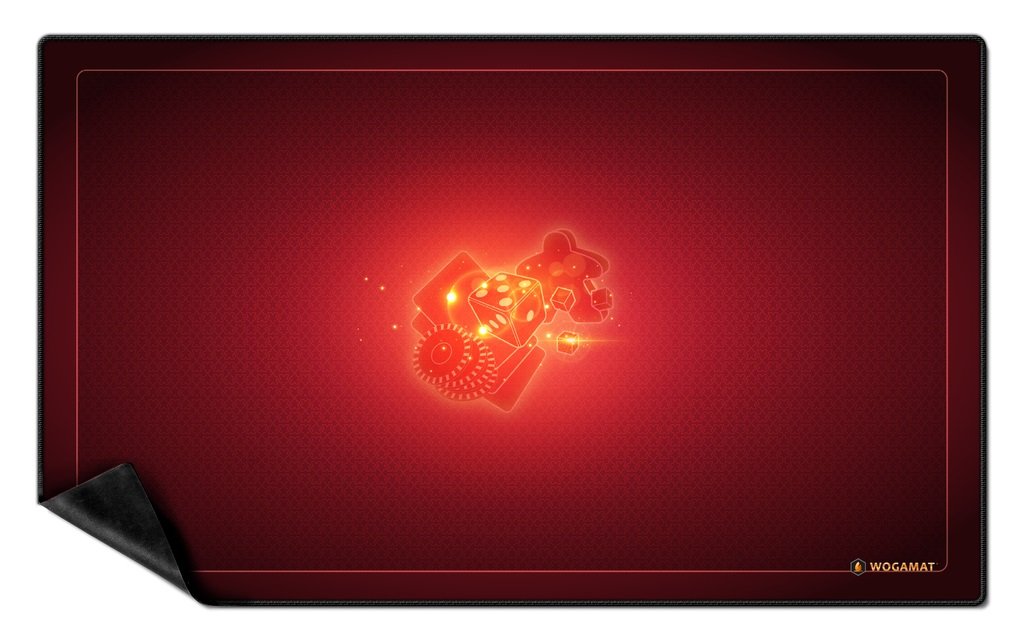 Multigame Mat Size 2 Ruby - Wogamat