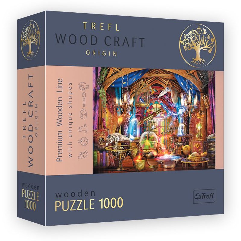 Wooden Jigsaw Puzzle 1000 Pieces - Magical Chamber - Trefl