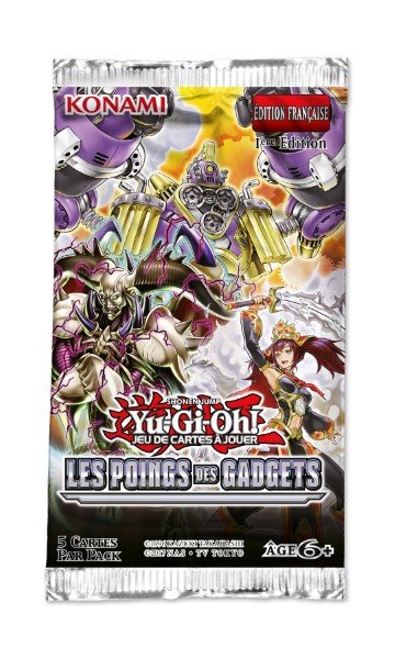 Booster Les Poings des Gadgets Yu-Gi-Oh! FR