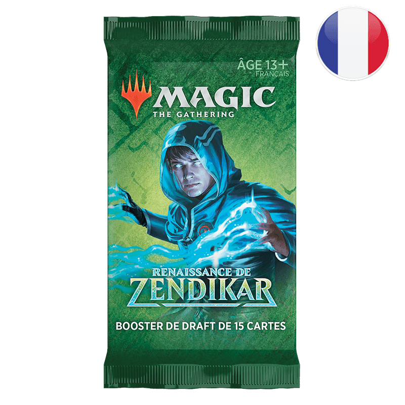 Booster de draft Renaissance de Zendikar - Magic FR
