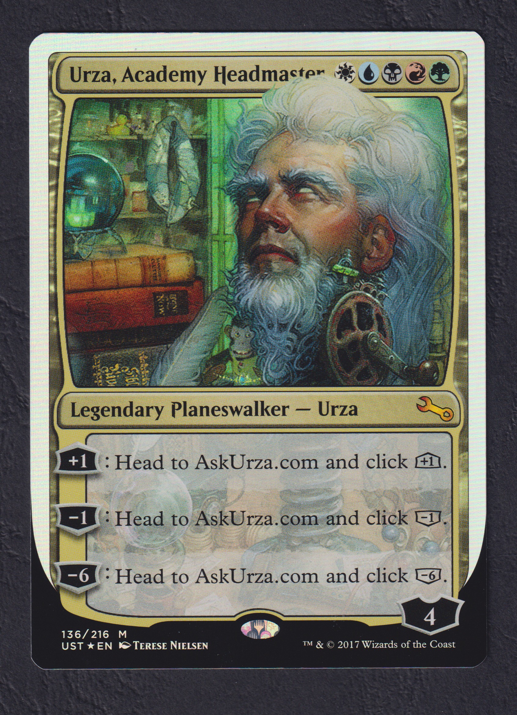 Urza, Academy Headmaster