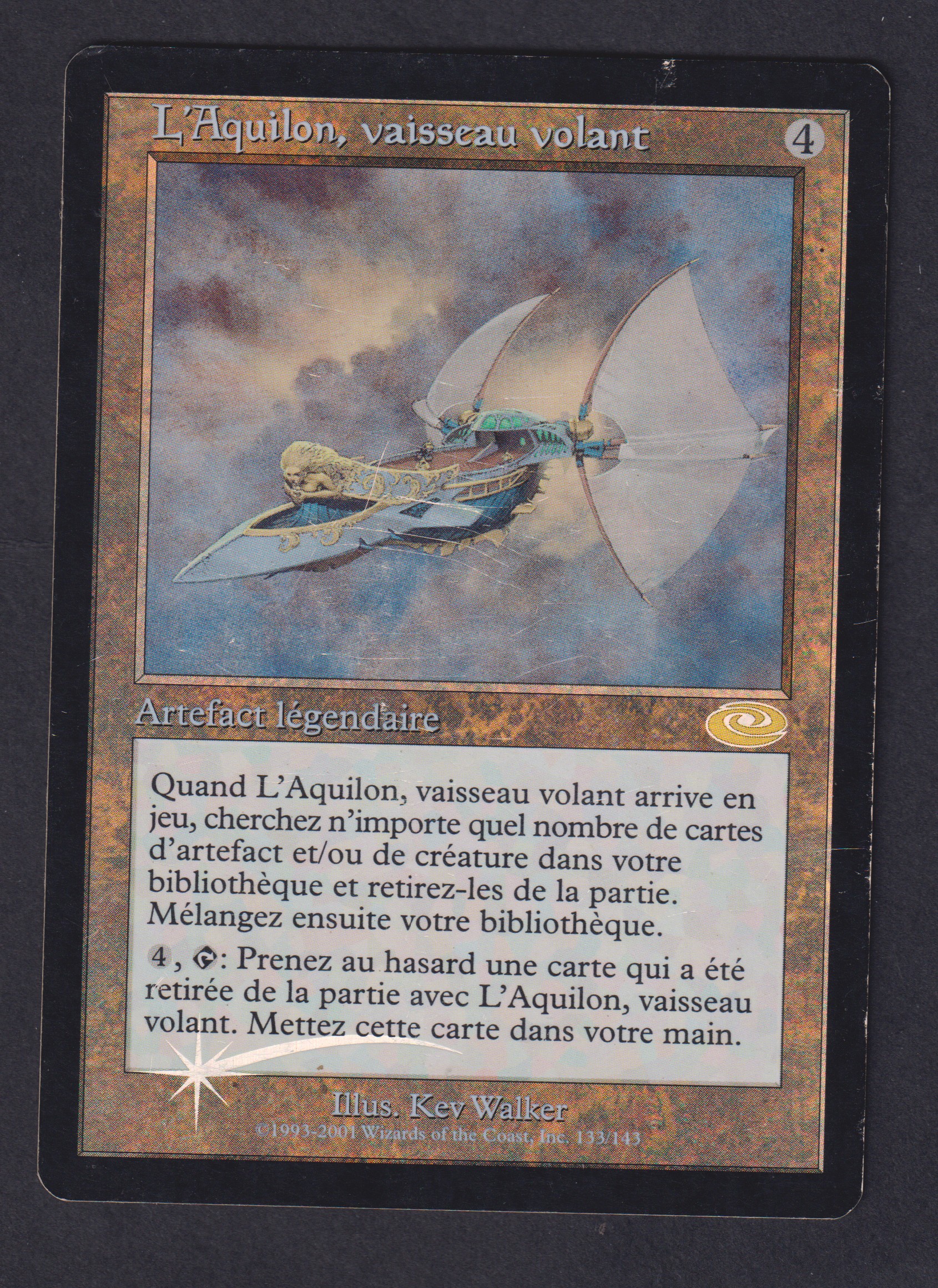 L'Aquilon, vaisseau volant