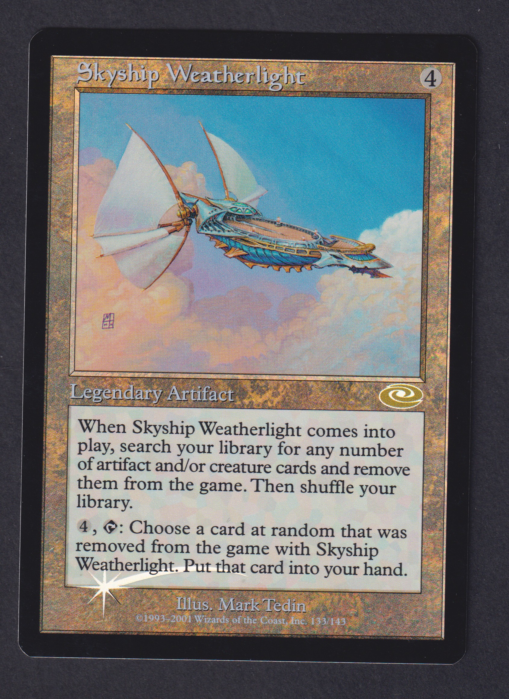 L'Aquilon, vaisseau volant