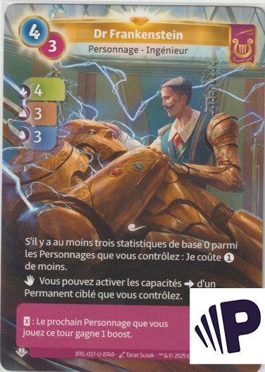 Dr Frankenstein - F Lyra