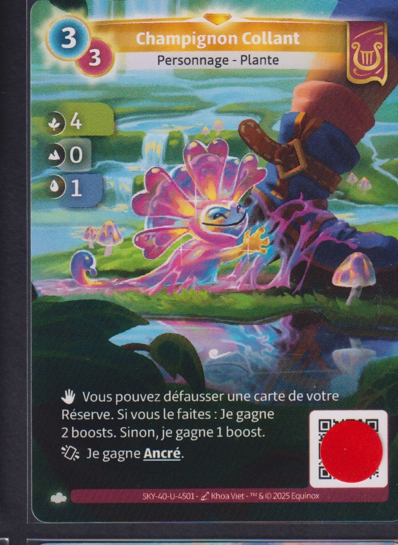 Champignon Collant - R Lyra