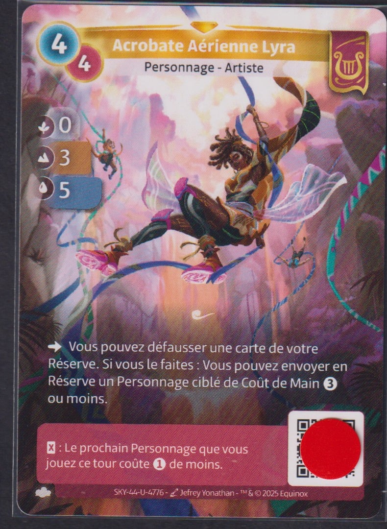 Acrobate Aérienne Lyra - R Lyra