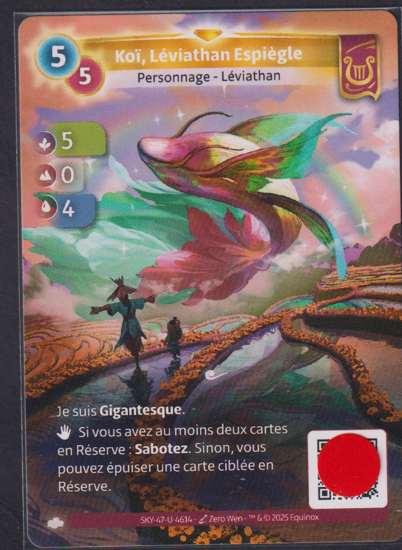 Koï, Léviathan Espiègle - R Lyra