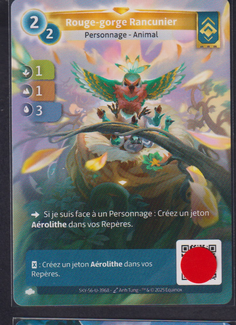 Rouge-gorge Rancunier - F Ordis