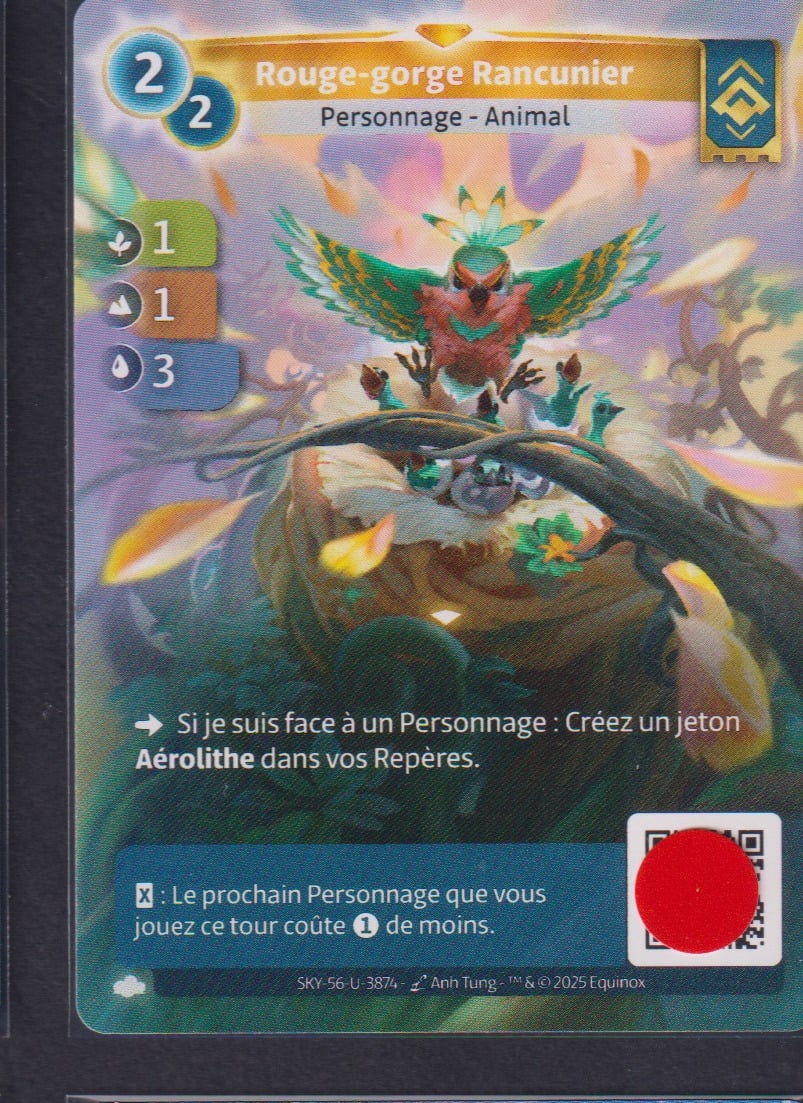 Rouge-gorge Rancunier - F Ordis