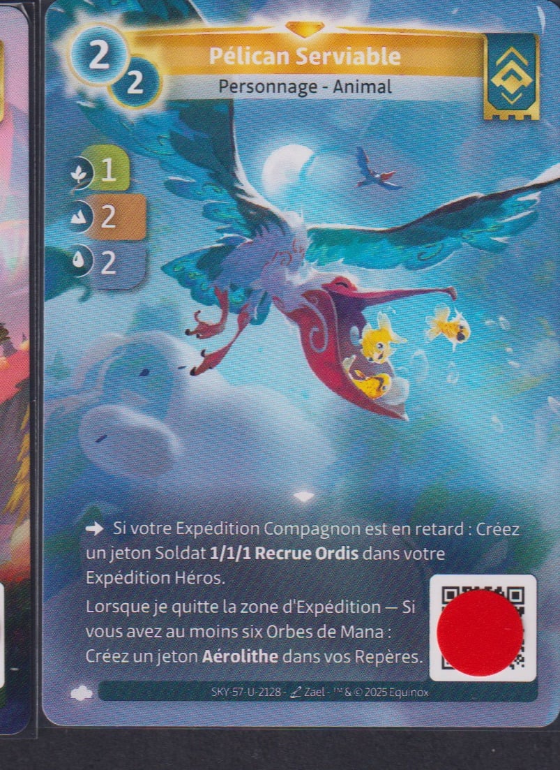 Pélican Serviable - F Ordis