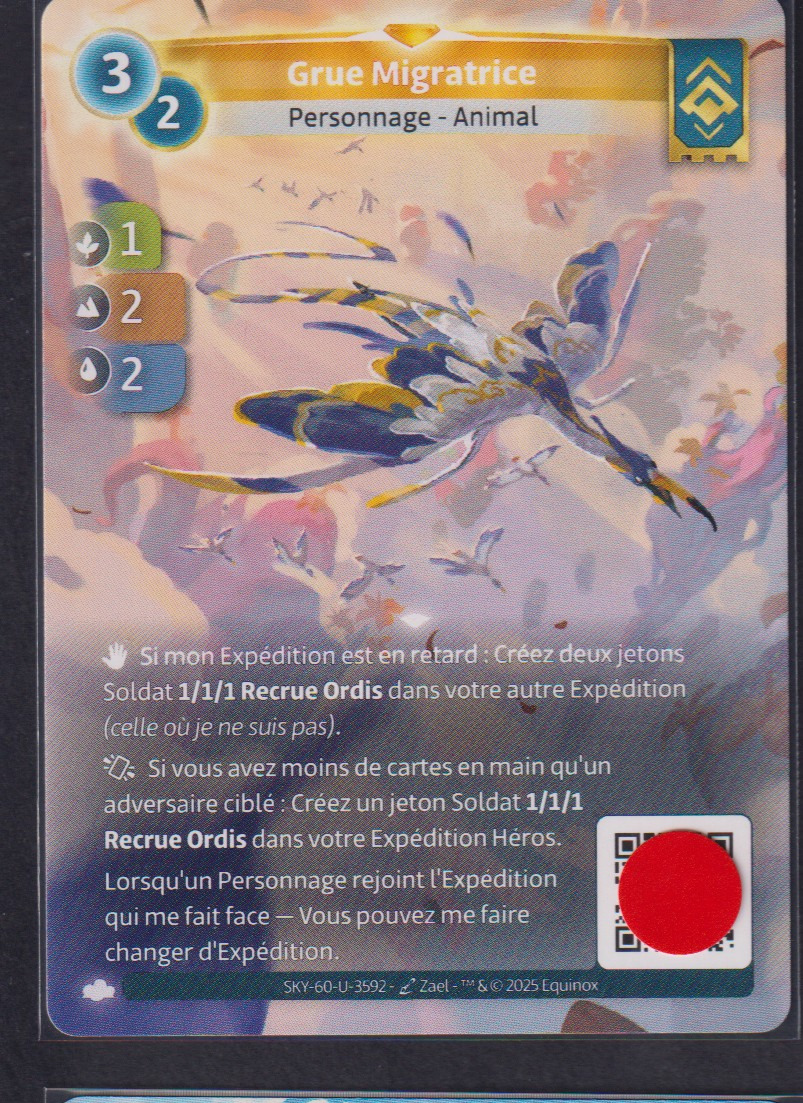 Grue Migratrice - F Ordis