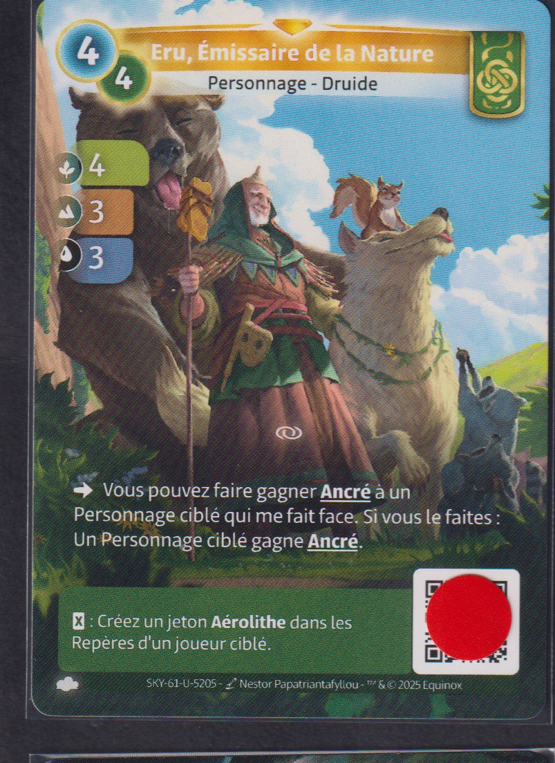 Eru, Émissaire de la Nature - R Muna