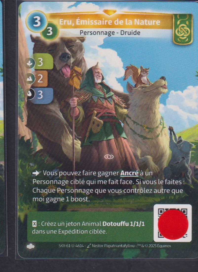 Eru, Émissaire de la Nature - R Muna