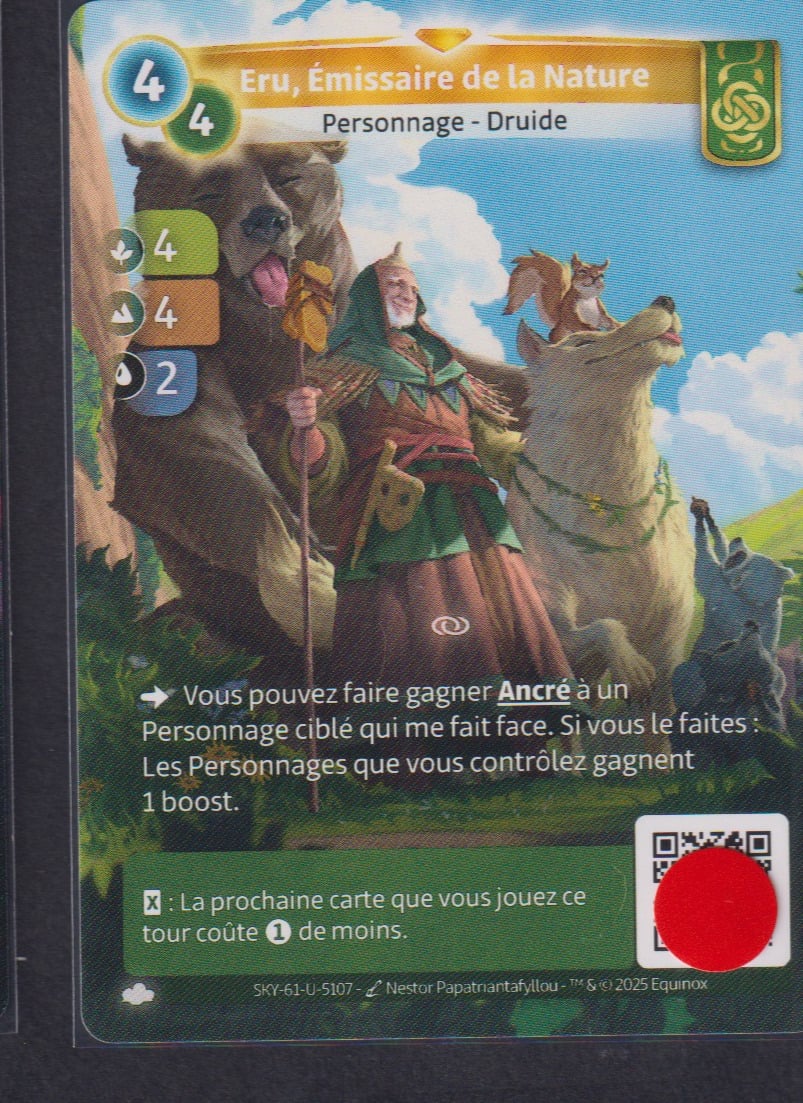 Eru, Émissaire de la Nature - R Muna
