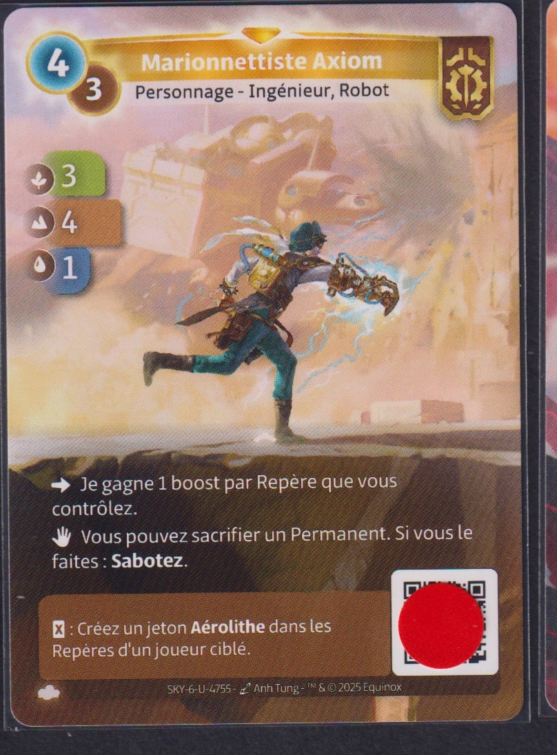 Marionnettiste Axiom - R Axiom