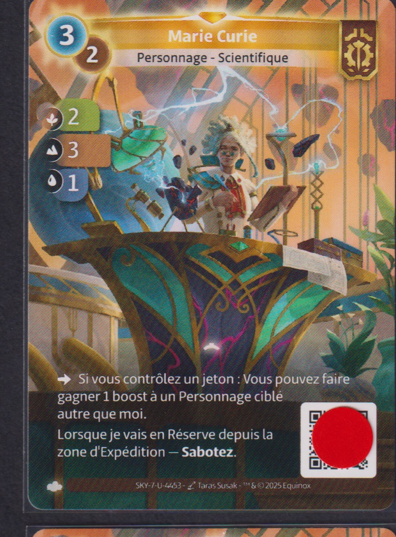 Marie Curie - R Axiom
