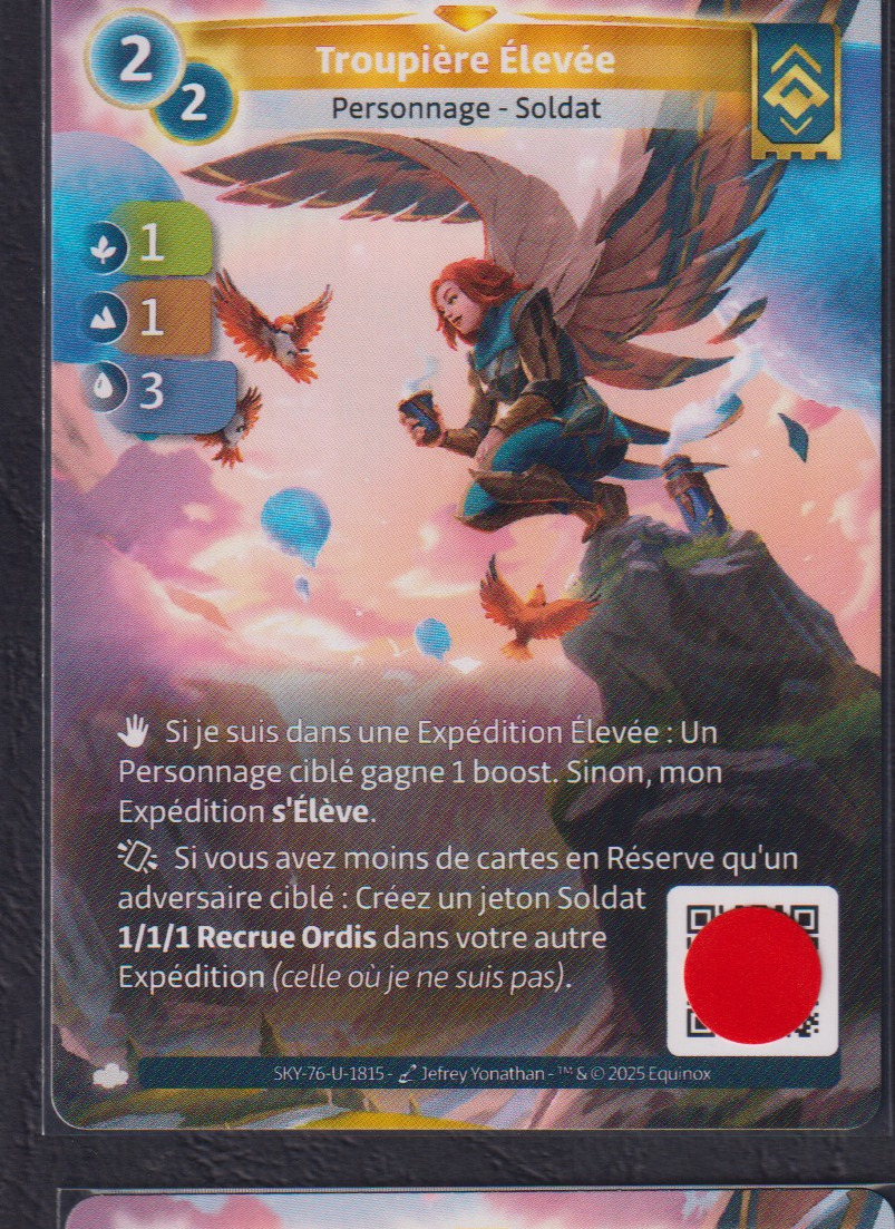 Troupière Élevée - R Ordis