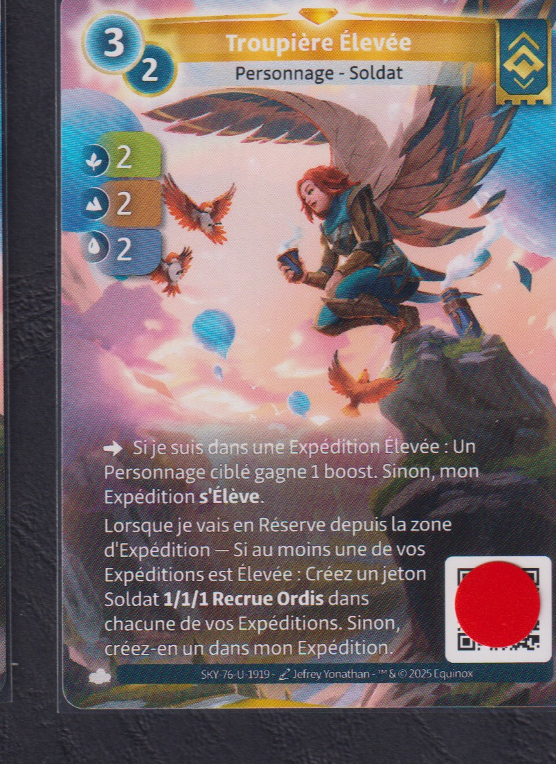 Troupière Élevée - R Ordis