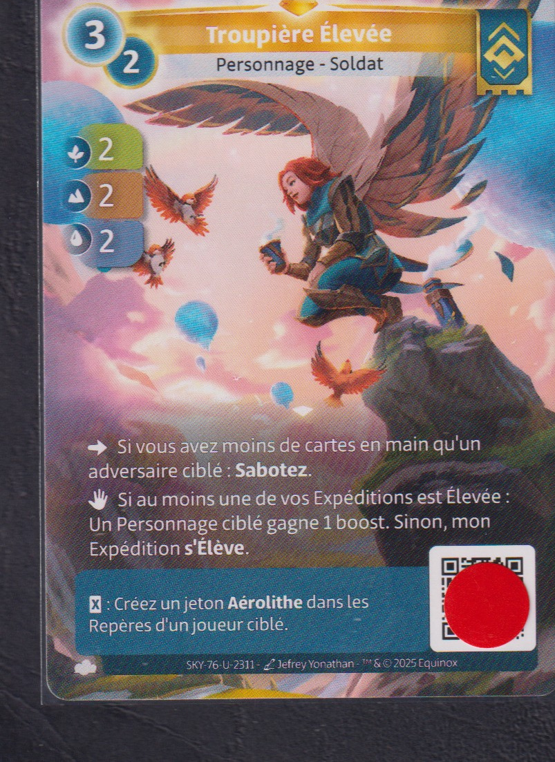 Troupière Élevée - R Ordis