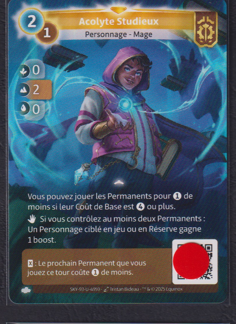 Acolyte Studieux - F Axiom