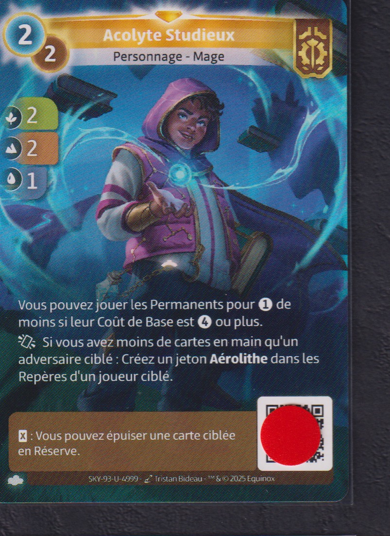 Acolyte Studieux - F Axiom