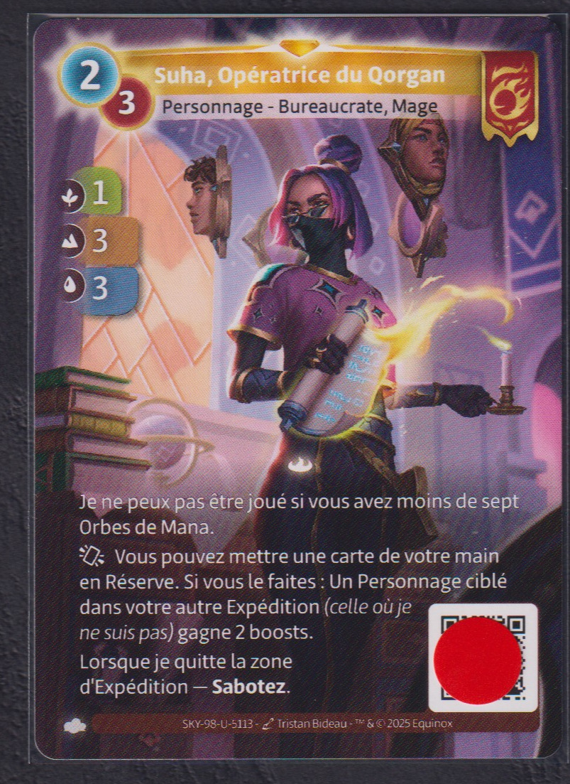 Suha, Opératrice du Qorgan - F Bravos