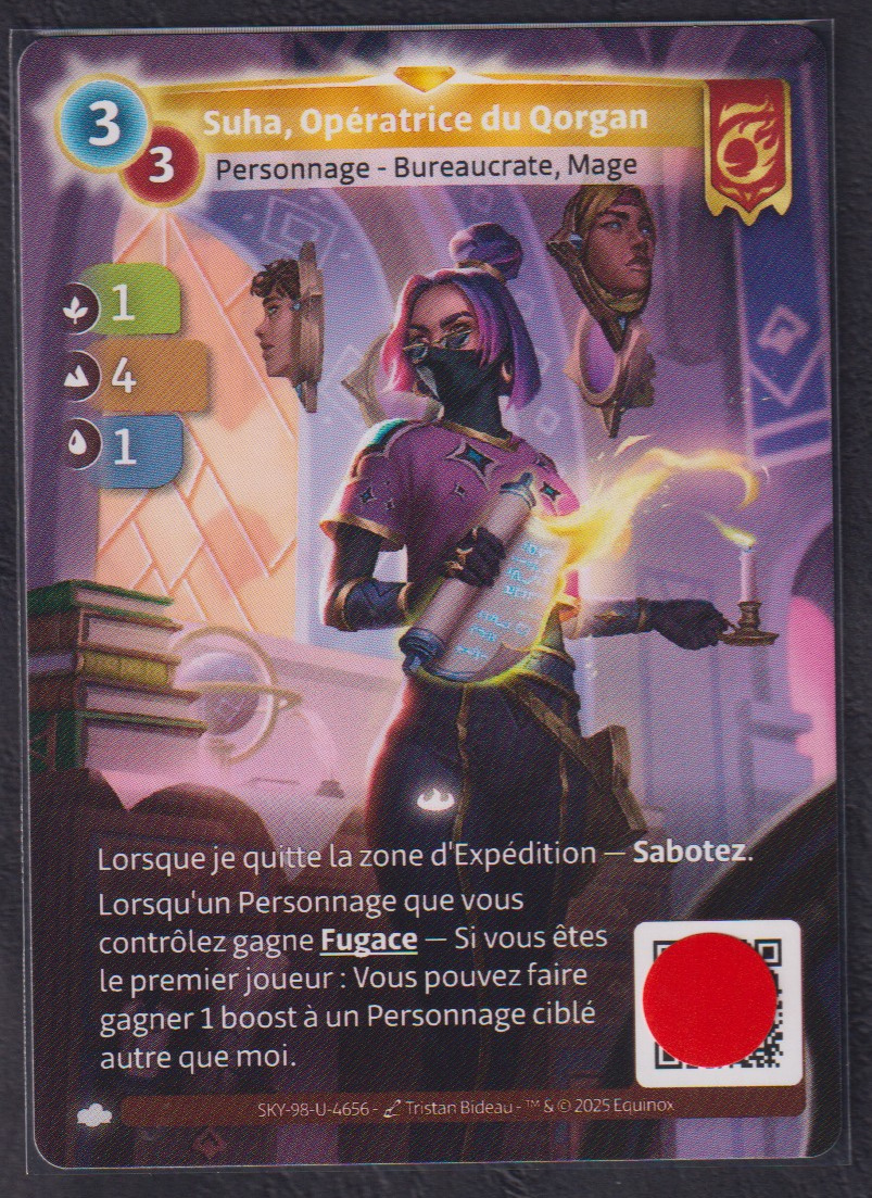 Suha, Opératrice du Qorgan - F Bravos
