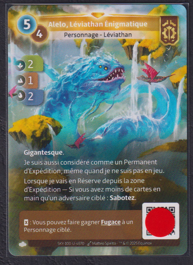 Alelo, Léviathan Énigmatique - F Axiom