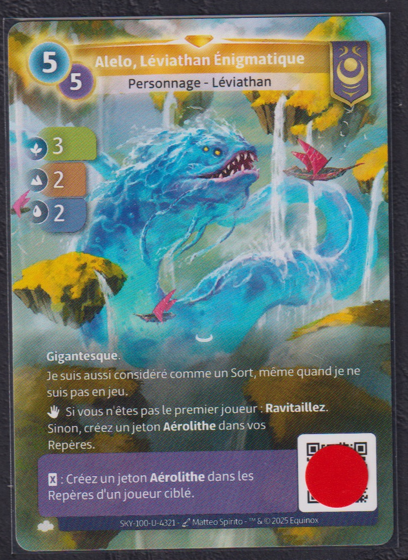 Alelo, Léviathan Énigmatique - R Yzmir