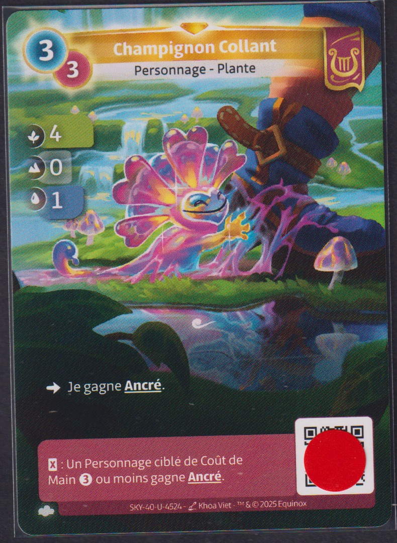 Champignon Collant - R Lyra