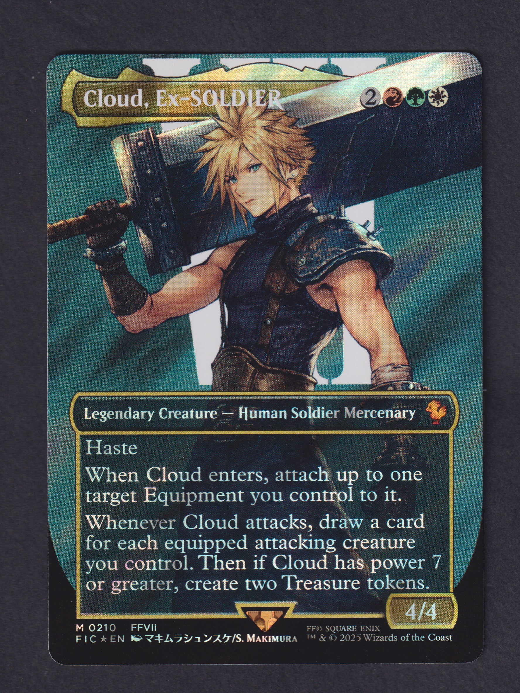 Cloud, Ex-SOLDIER - Magic card (59018) | Playin