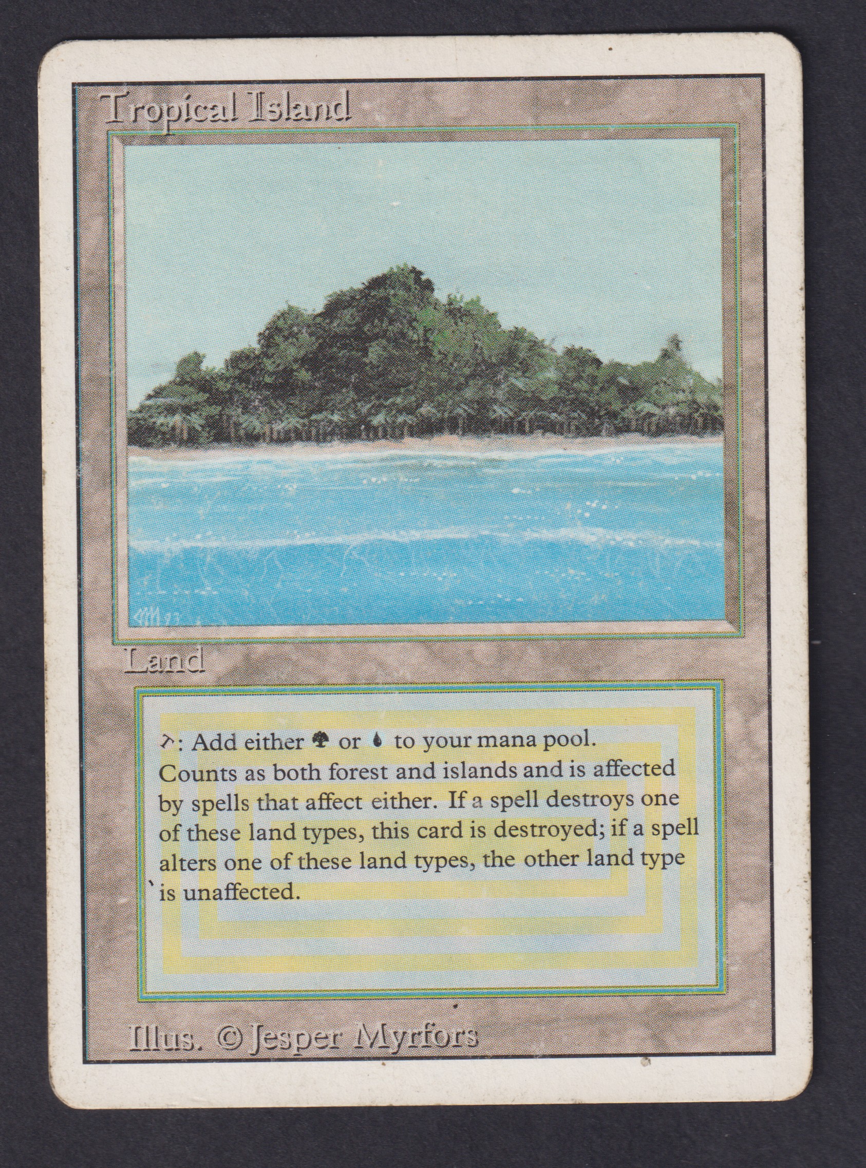 Tropical Island - Magic card (5562) | Playin