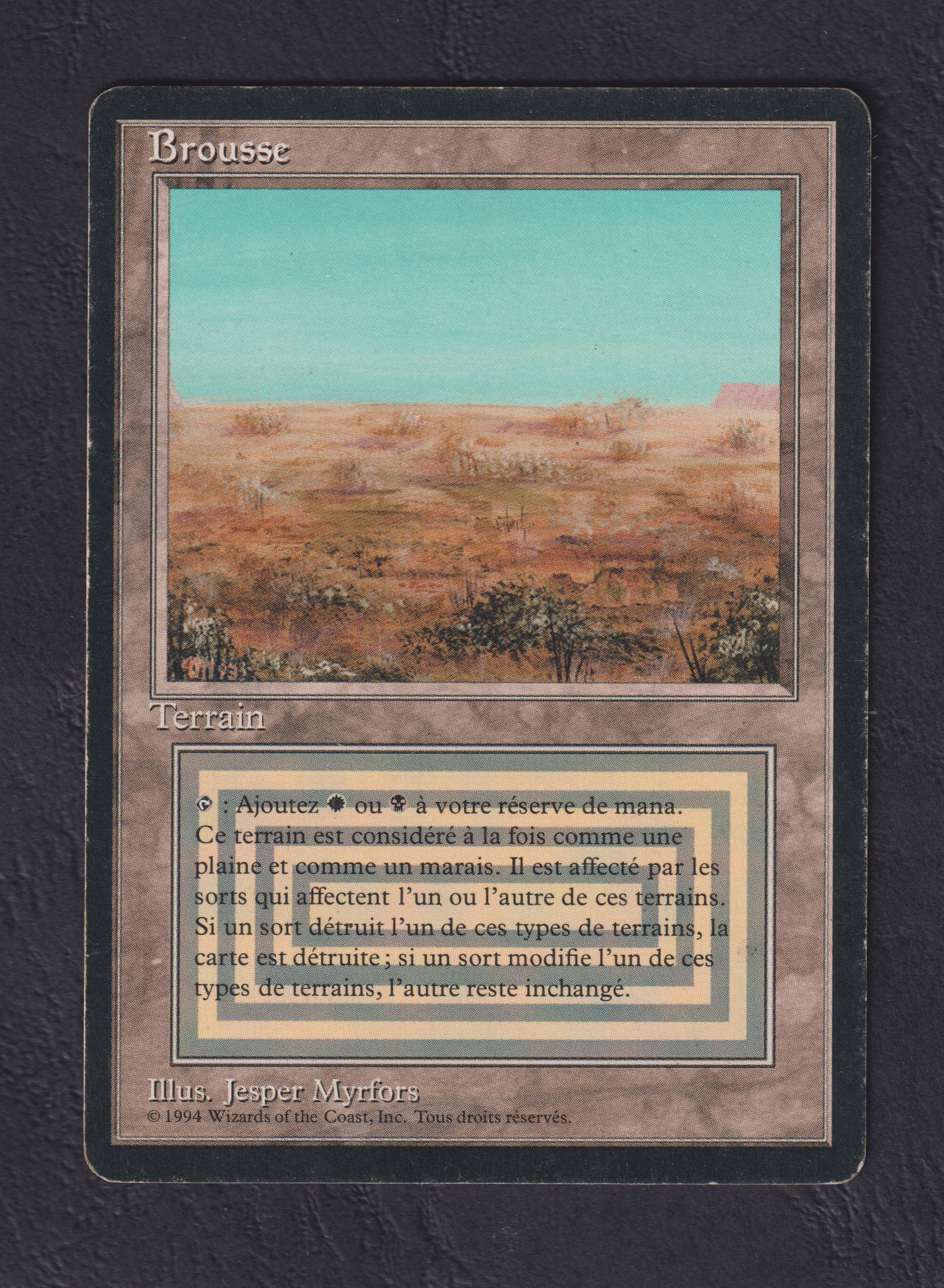 Scrubland - Magic card (8384) | Playin