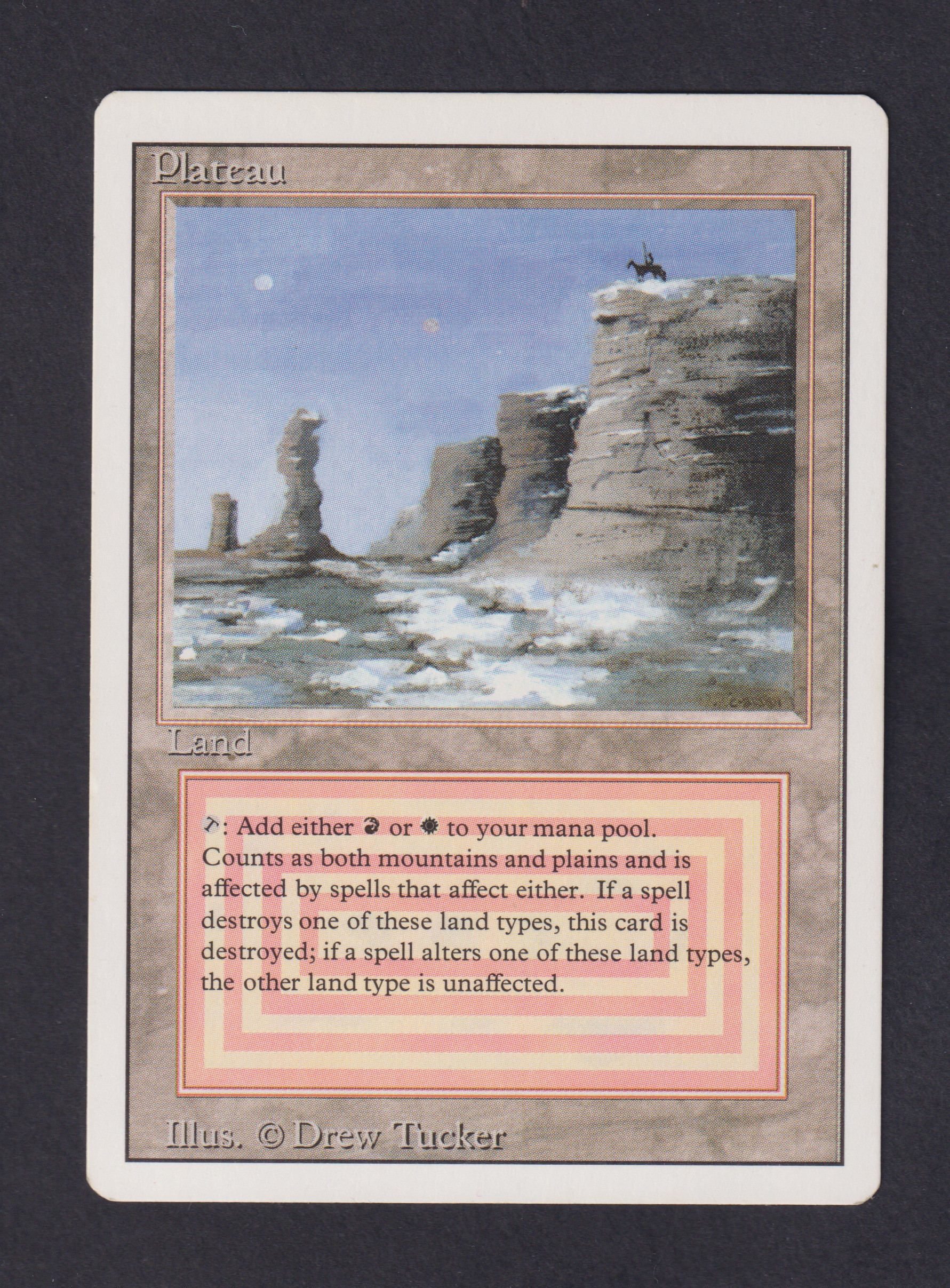 Plateau - Magic card (8322) | Playin