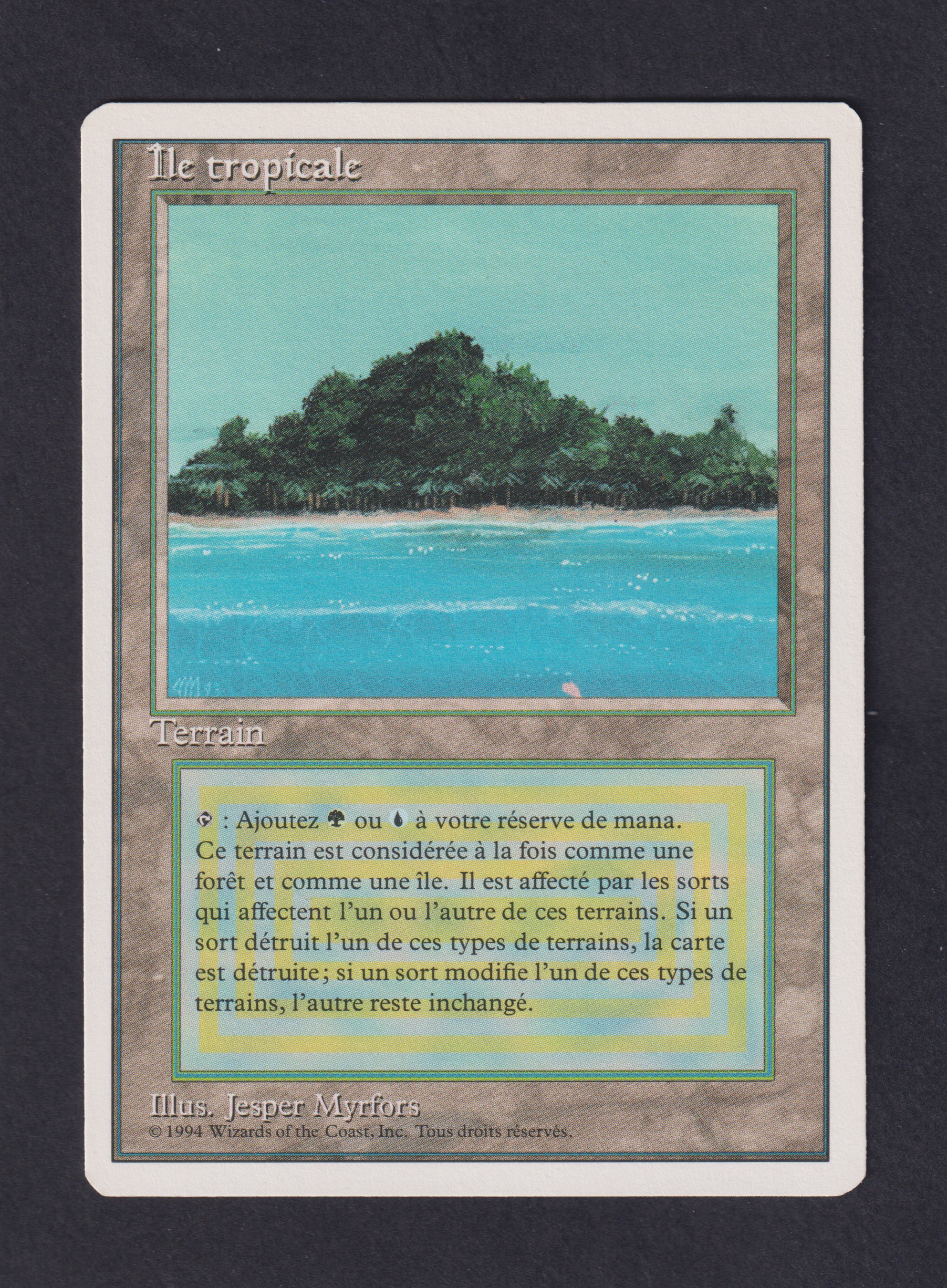 Tropical Island - Magic card (5562) | Playin