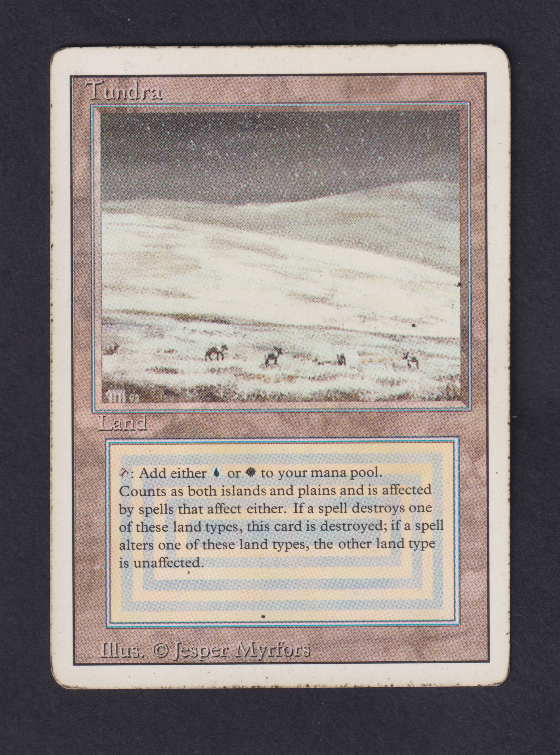 MTG tundra/Toundra フランス語版 Toundra (Tundra) · Foreign Black Border (FBB) #289 · Scryfall